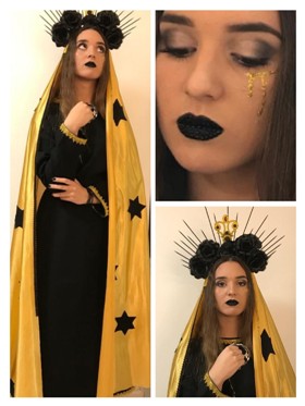 Virgenes de Madonna concurso maquillaje Asocmaquilla 3