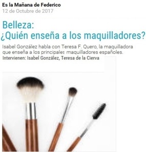 ¿Quien enseña a los maquilladores?